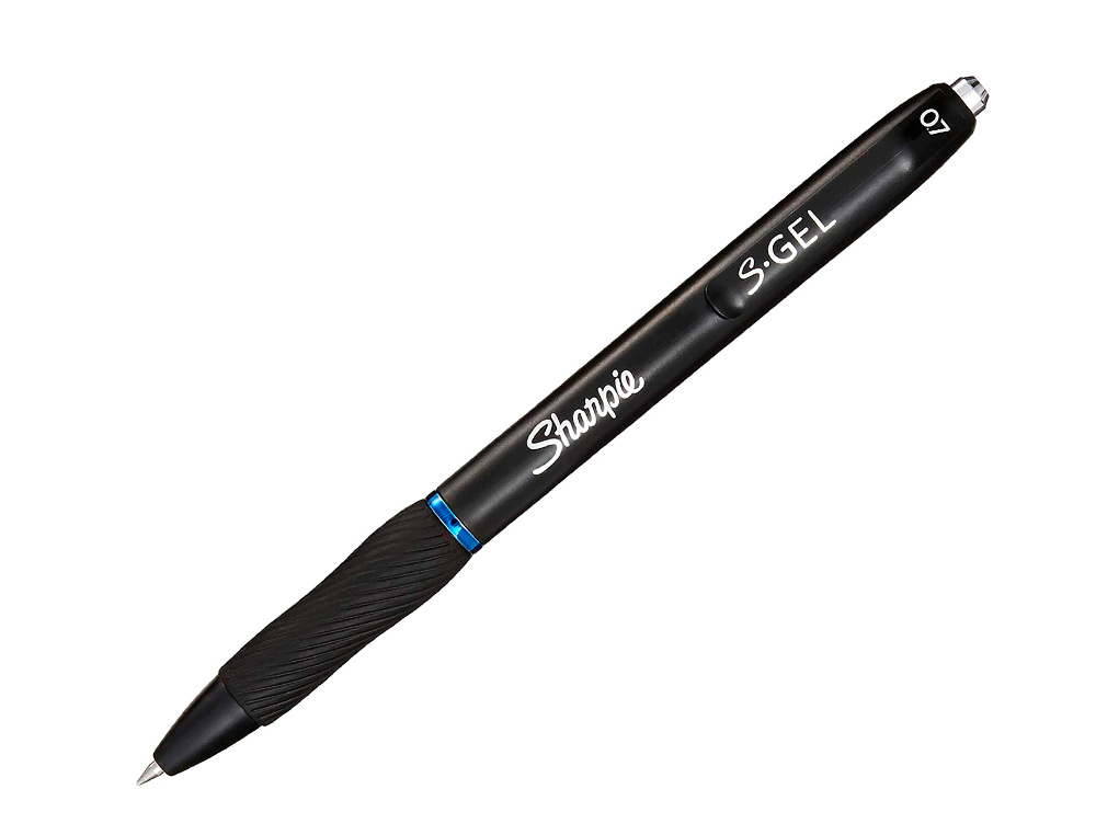 ESFEROGRAFICA SHARPIE RETRATIL TINTA GEL PONTA 0,7 MM COR AZUL