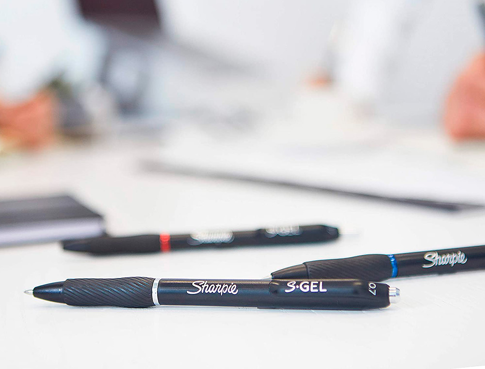 ESFEROGRAFICA SHARPIE RETRATIL TINTA GEL PONTA 0,7 MM COR AZUL