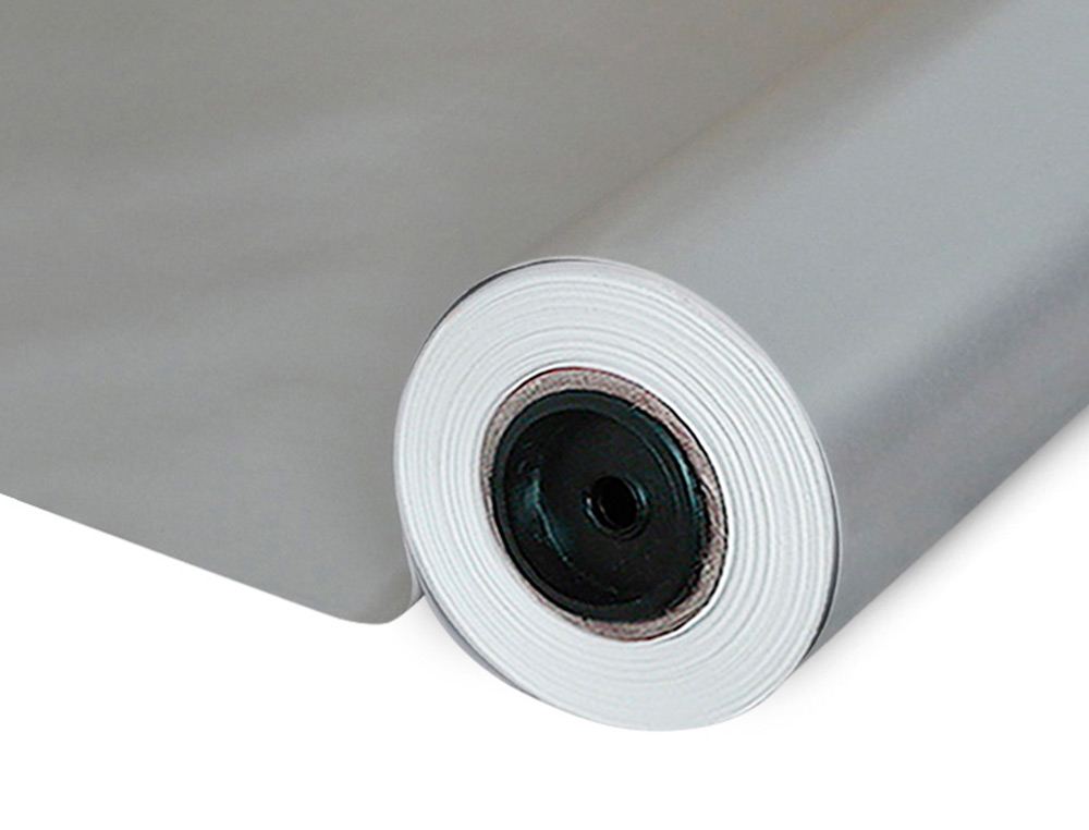 PAPEL FANTASIA BASIKA METALIZADO PRATA BOBINE LARGURA 62 CM COMPRIMENTO 80 M