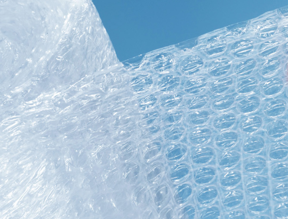 PLASTICO COM BOLHAS LIDERPAPEL ECOUSE 0.40X200M 30% DE PLASTICO RECICLADO