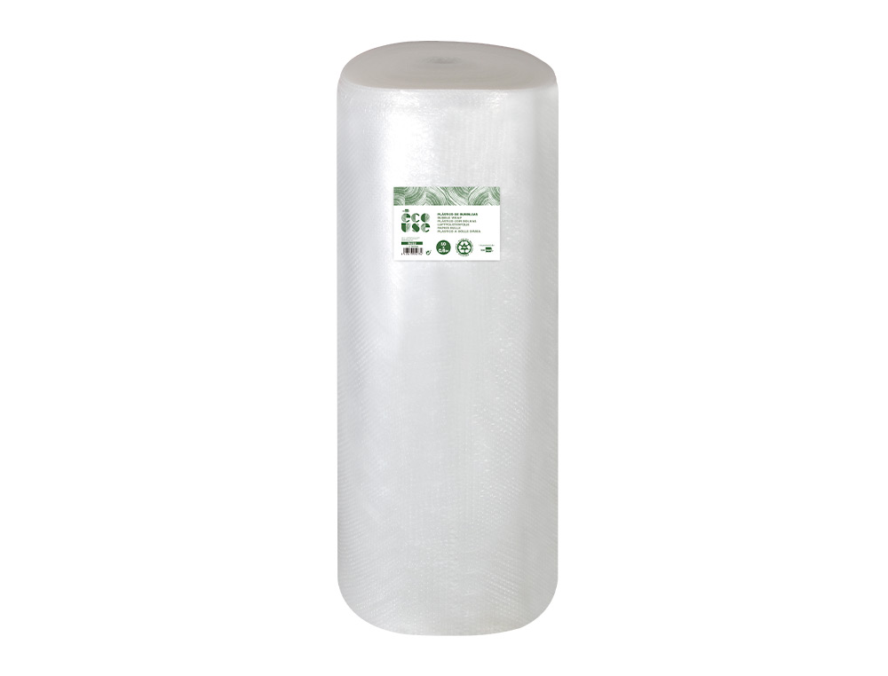 PLASTICO COM BOLHAS LIDERPAPEL ECOUSE 0.60X10M 30% DE PLASTICO RECICLADO