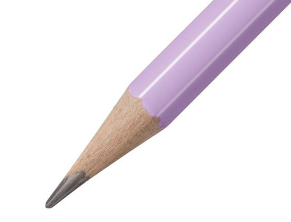 LAPIS DE GRAFITE STABILO SWANO COM BORRACHA MINA 2,2 MM DUREZA HB EXPOSITOR DE 72 UNIDADES CORES PASTEL SORTIDAS