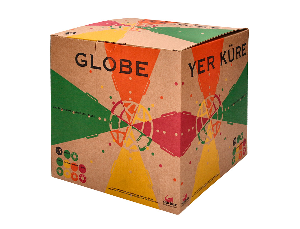 GLOBO LIDERPAPEL MAPA POLITICO DIAMETRO 15 CM
