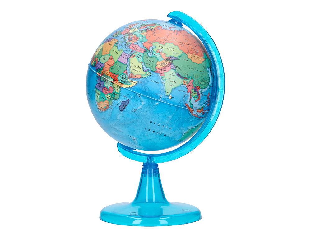 GLOBO LIDERPAPEL MAPA POLITICO DIAMETRO 15 CM