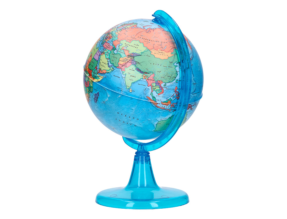 GLOBO LIDERPAPEL MAPA POLITICO DIAMETRO 15 CM