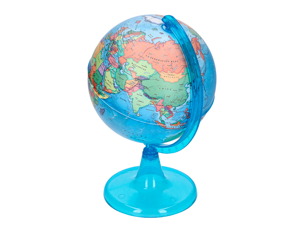 GLOBO LIDERPAPEL MAPA POLITICO DIAMETRO 15 CM