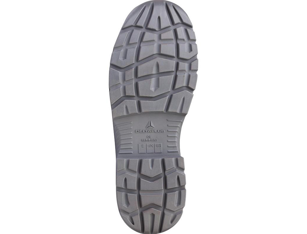 BOTAS DELTAPLUS DE SEGURANCA EM COURO PIGMENTADO SOLA PU BI-DENSIDADE COR PRETO TAMANHO 40