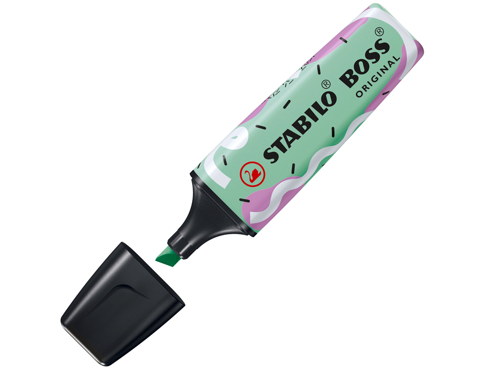 MARCADOR FLUORESCENTE STABILO BOSS ORIGINAL PASTEL BY JU SCHNEE MENTA