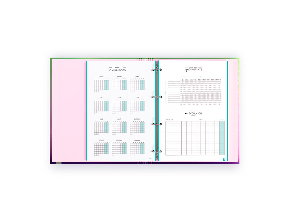 PASTA DE 4 ANEIS DE 35 MM CARCHIVO DIN A4 POLIPROPILENO COM RECARGA SOFT FOAM STYLE