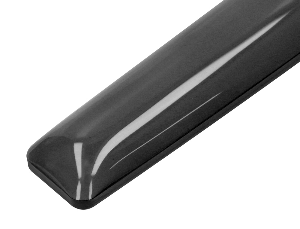 APOIO DE PULSOS Q-CONNECT DE GEL PARA TECLADO COR PRETO