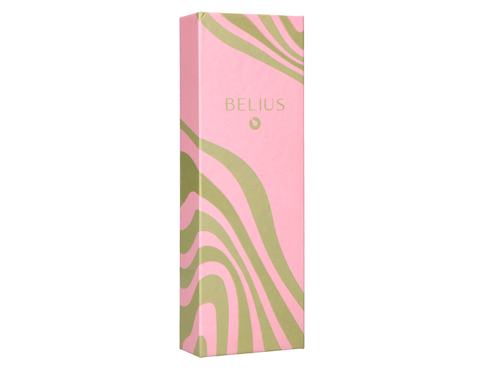 ROLLER BELIUS INK DREAMS ALUMINIO DESENHO ROSA E VERDE MATCHA PRATEADO FRASE INTERIOR CAIXA DESIGN TINTA PRETA