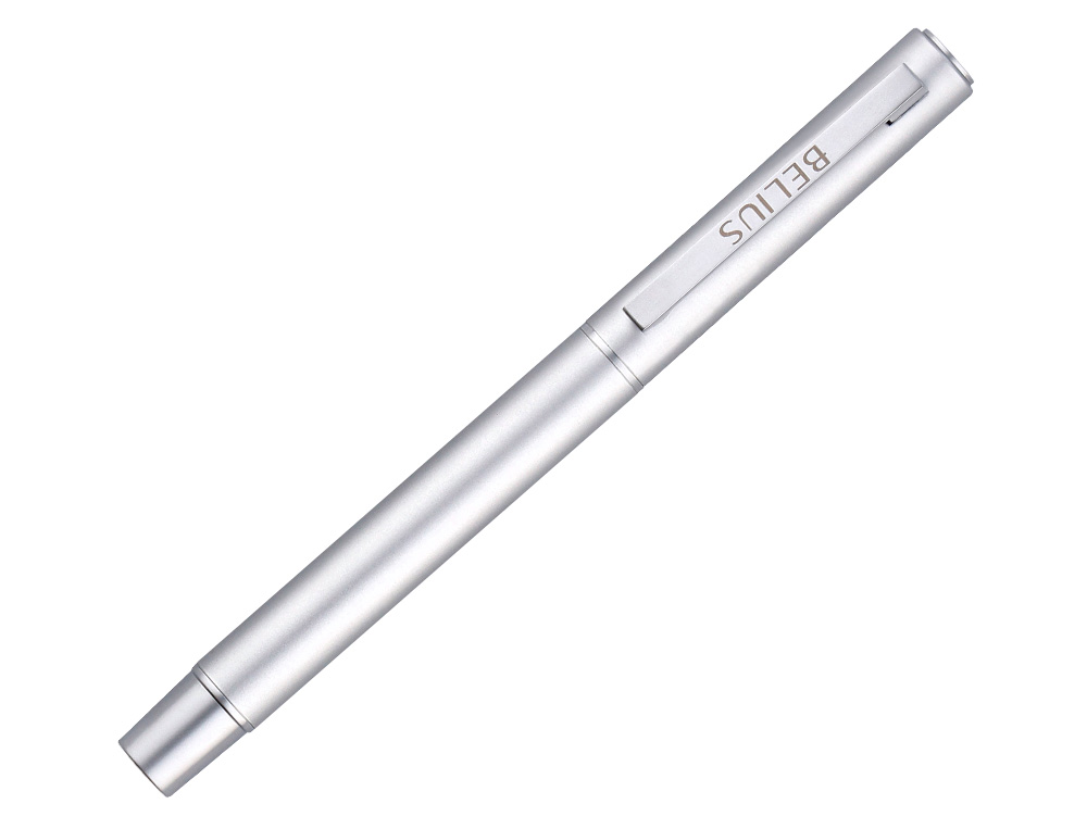 ROLLER BELIUS UNSTOPPABLE PRATEADO TINTA PRETA CAIXA DESIGN