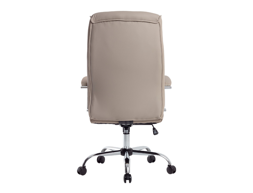 CADEIRA DE DIRECAO Q-CONNECT MODENA IMIT DE PELE BASE METAL ALT MAX 1210 MM LARG 630 MM PROF 650 MM RODAS PREMIUM COR CI
