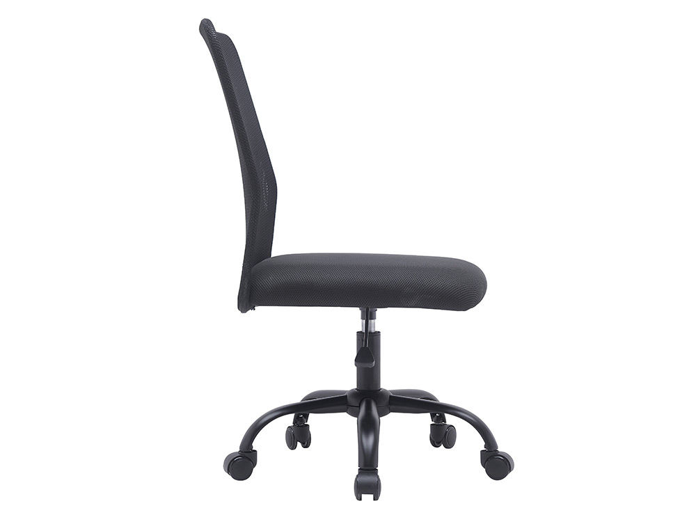 CADEIRA DE ESCRITORIO Q-CONNECT PARMA MALHA ALT MAX 990 MM LARG 480 MM PROF 590 MM SEM APOIO DE BRACOS COR PRETO