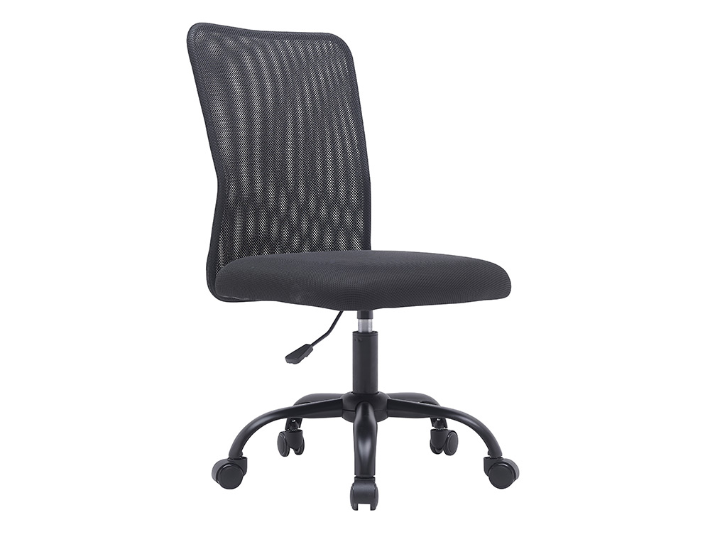 CADEIRA DE ESCRITORIO Q-CONNECT PARMA MALHA ALT MAX 990 MM LARG 480 MM PROF 590 MM SEM APOIO DE BRACOS COR PRETO