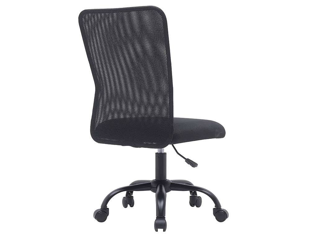 CADEIRA DE ESCRITORIO Q-CONNECT PARMA MALHA ALT MAX 990 MM LARG 480 MM PROF 590 MM SEM APOIO DE BRACOS COR PRETO