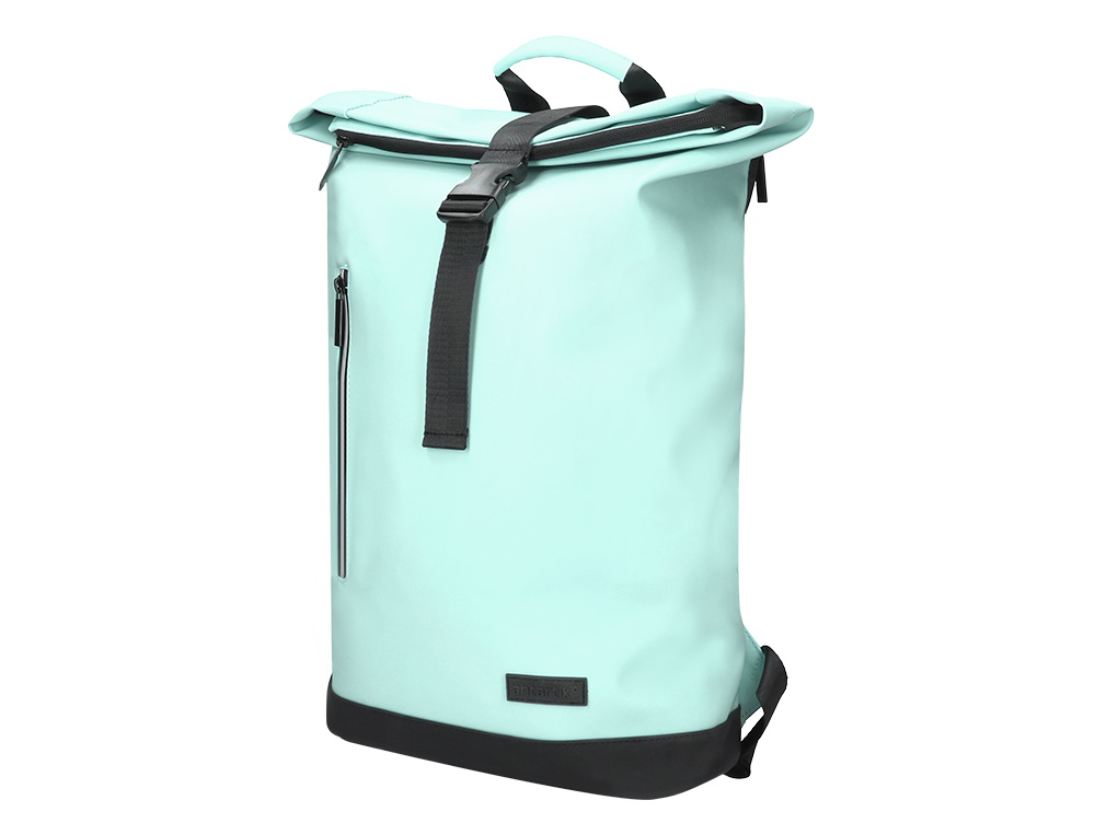 MOCHILA ANTARTIK WATERPROOF ENROLAVEL DESIGN CASUAL COR TURQUESA 480X130X280 MM
