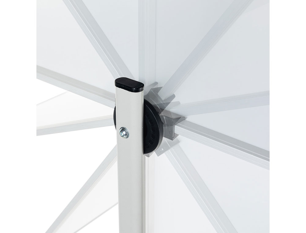 QUADRO BRANCO ROCADA ACO VITRIFICADO MAGNETICO MOLDURA ALUMINIO DUPLA FACE GIRATORIO 90X120 CM
