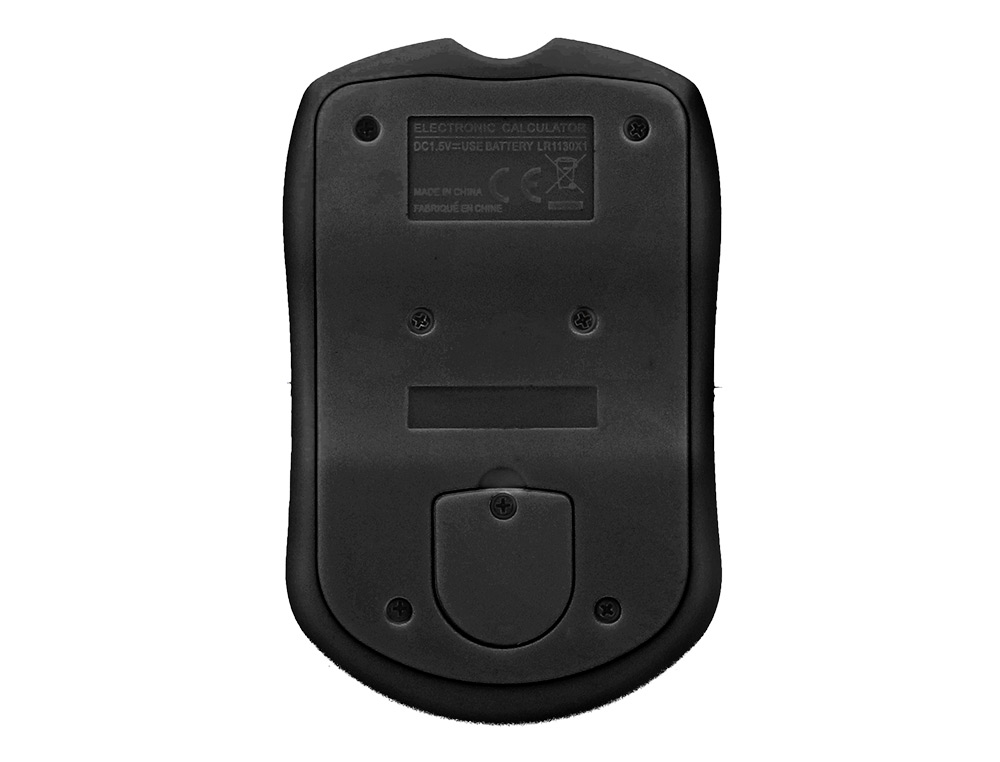 CALCULADORA LIDERPAPEL DE BOLSO XF43 8 DIGITOS SOLAR E PIHAS COR PRETO 94X59,5X10,5MM