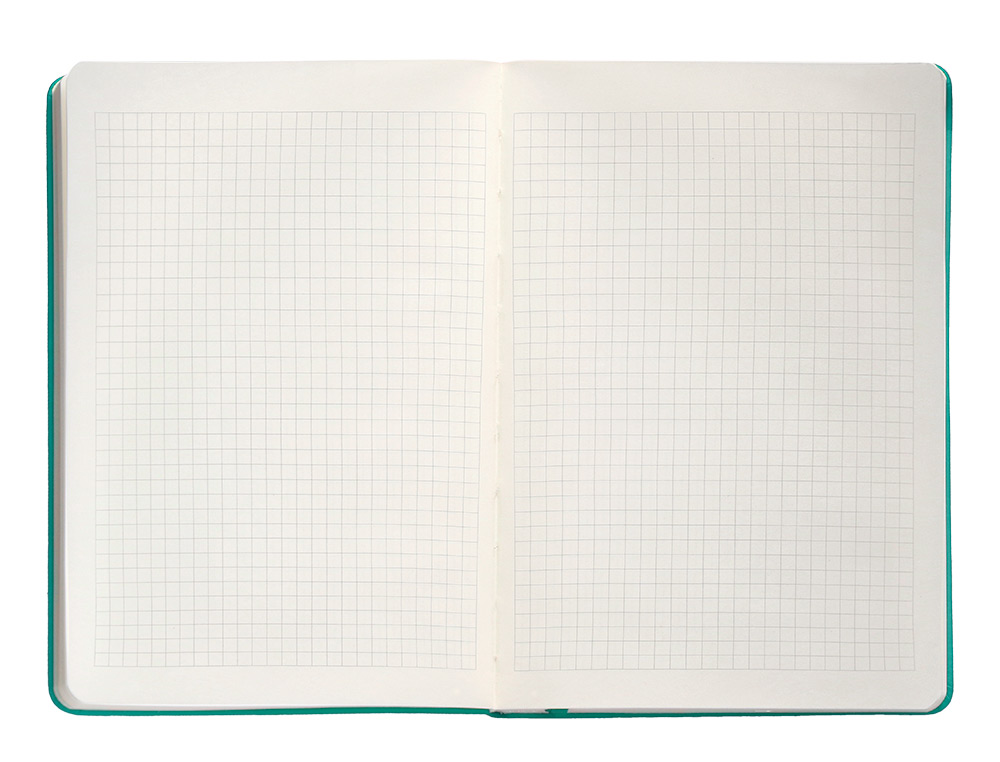 CADERNO COM ELASTICO ANTARTIK NOTES CAPA DURA A5 QUADRICULADO TURQUESA 100 FOLHAS 80 GR FSC
