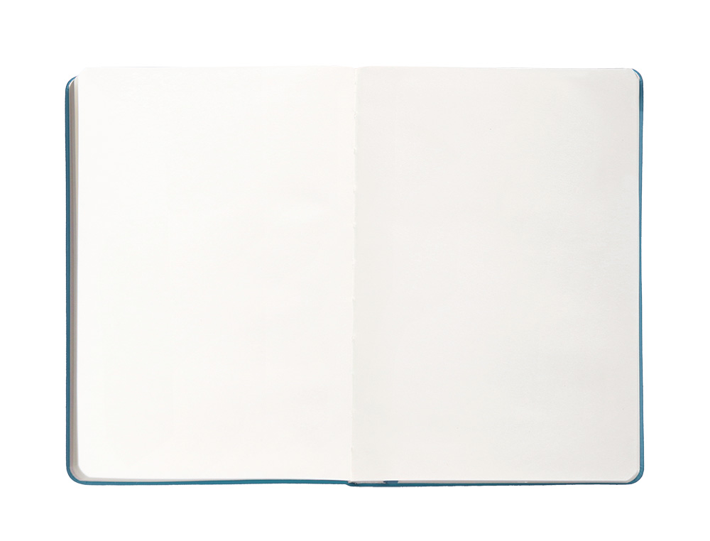 CADERNO COM ELASTICO ANTARTIK NOTES CAPA DURA A4 LISO AZUL CLARO 100 FOLHAS 80 GR FSC