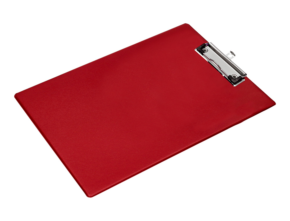 PORTA NOTAS Q-CONNECT PLASTICO 50% RECICLADO DIN A4 VERMELHO ESPESSURA 2,1MM