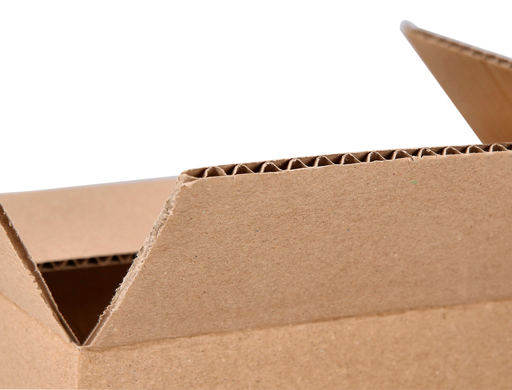 CAIXA PARA EMBALAR Q-CONNECT AMERICANA ULTRA RESISTENTE CARTAO CANAL DUPLO 7 MM COR KRAFT 500X340X310 MM