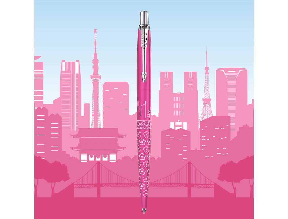 ESFEROGRAFICA PARKER JOTTER AROUND THE WORLD TOKYO ROSA
