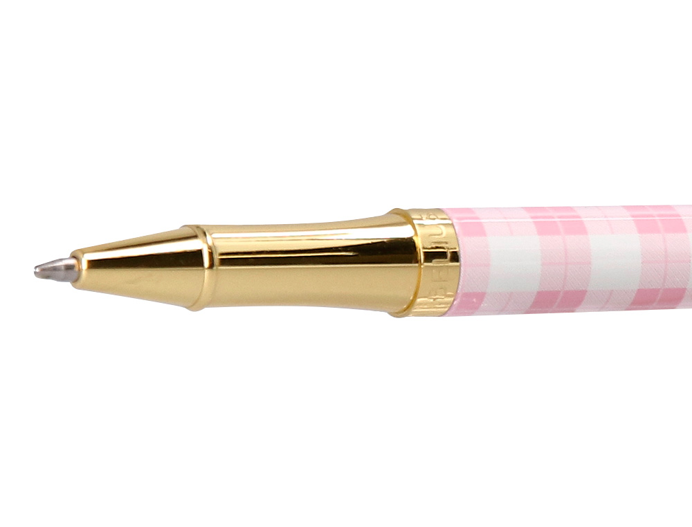 ROLLER BELIUS PICNIC ALUMINIO COR ROSA DOURADO TINTA COR PRETO CAIXA DE DESIGN