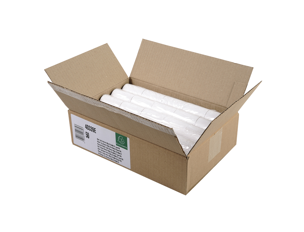 ROLO CALCULADORA EXACOMPTA TERMICO 57X40 MM 55 GR SEM BPA