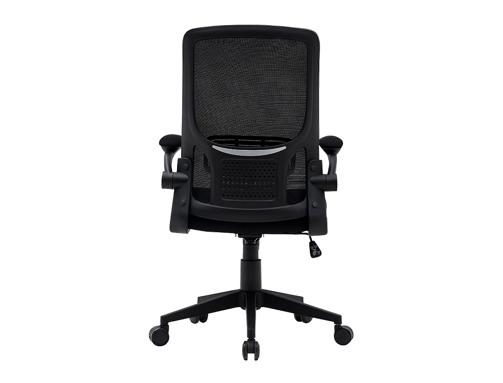 CADEIRA DE ESCRITORIO Q-CONNECT ALBA MALHA BASE METALICA ALT MAX 1110 LARG 610 PROF 580 RODAS PREMIUM COR PRETO