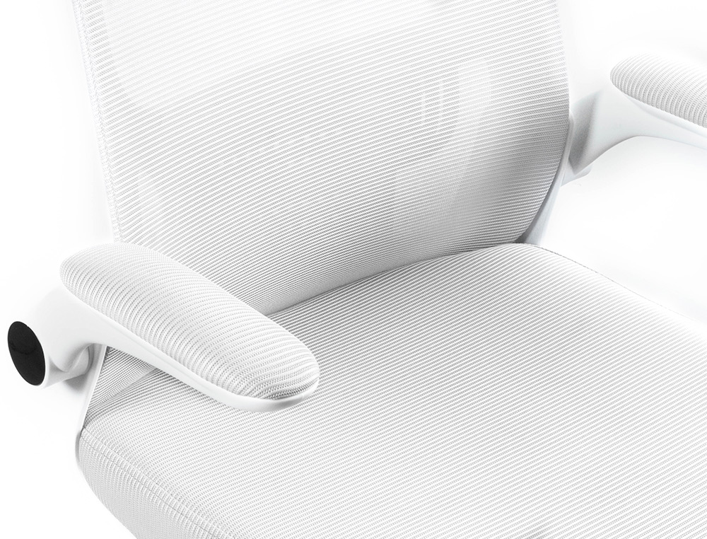 CADEIRA DE ESCRITORIO Q-CONNECT ALBA MALHA BASE METALICA ALT MAX 1110 LARG 610 PROF 580 RODAS PREMIUM COR BRANCO