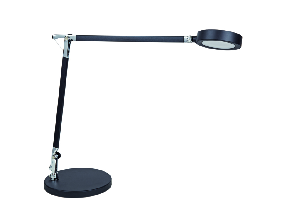 CANDEEIRO DE ESCRITORIO MAUL LED GRACE COR PRETO 205X466X365 MM