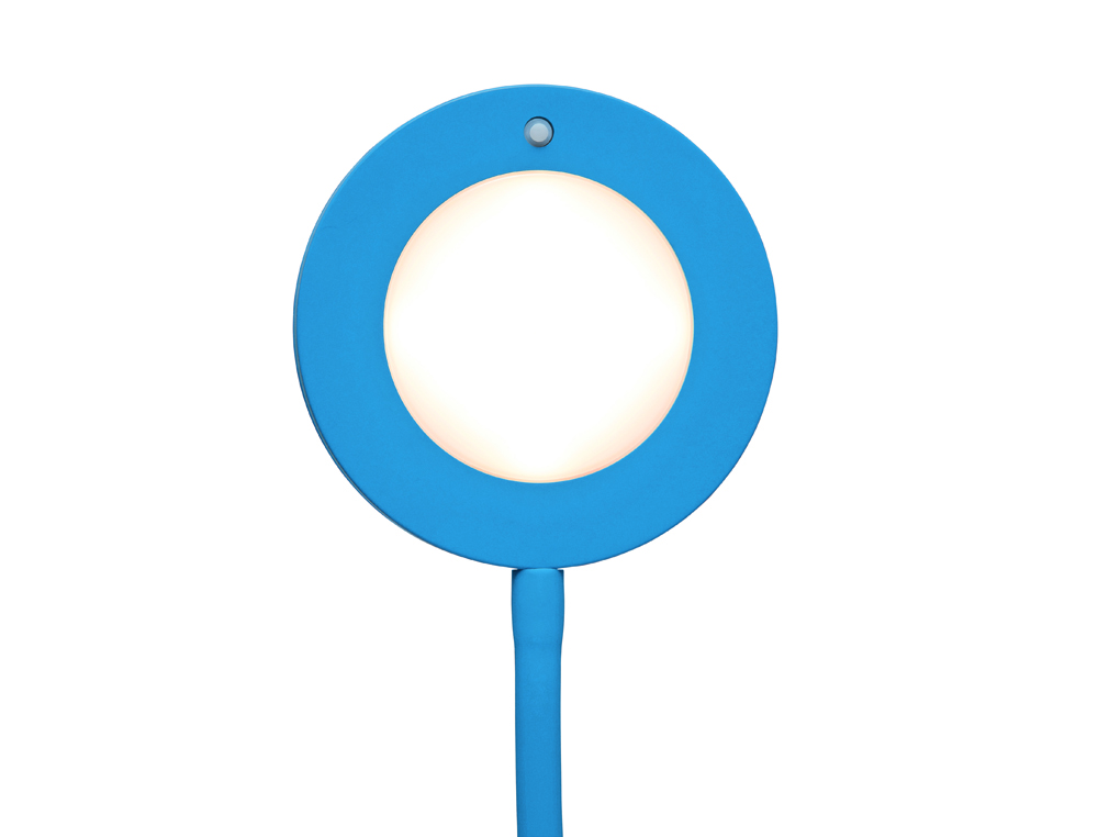 CANDEEIRO DE ESCRITORIO MAUL LED JOY COR AZUL 137X335X358 MM