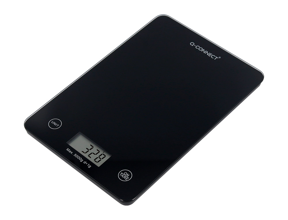 BALANCA PRECISAO Q-CONNECT DIGITAL COM ECRA LCD PRECISAO 1 GR CAPACIDADE DE 5 GR A 5 KG 200X135X16MM