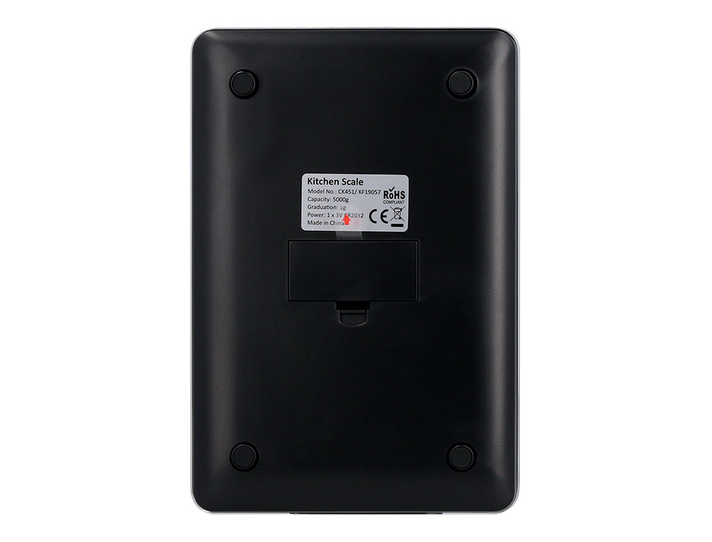 BALANCA PRECISAO Q-CONNECT DIGITAL COM ECRA LCD PRECISAO 1 GR CAPACIDADE DE 5 GR A 5 KG 200X135X16MM