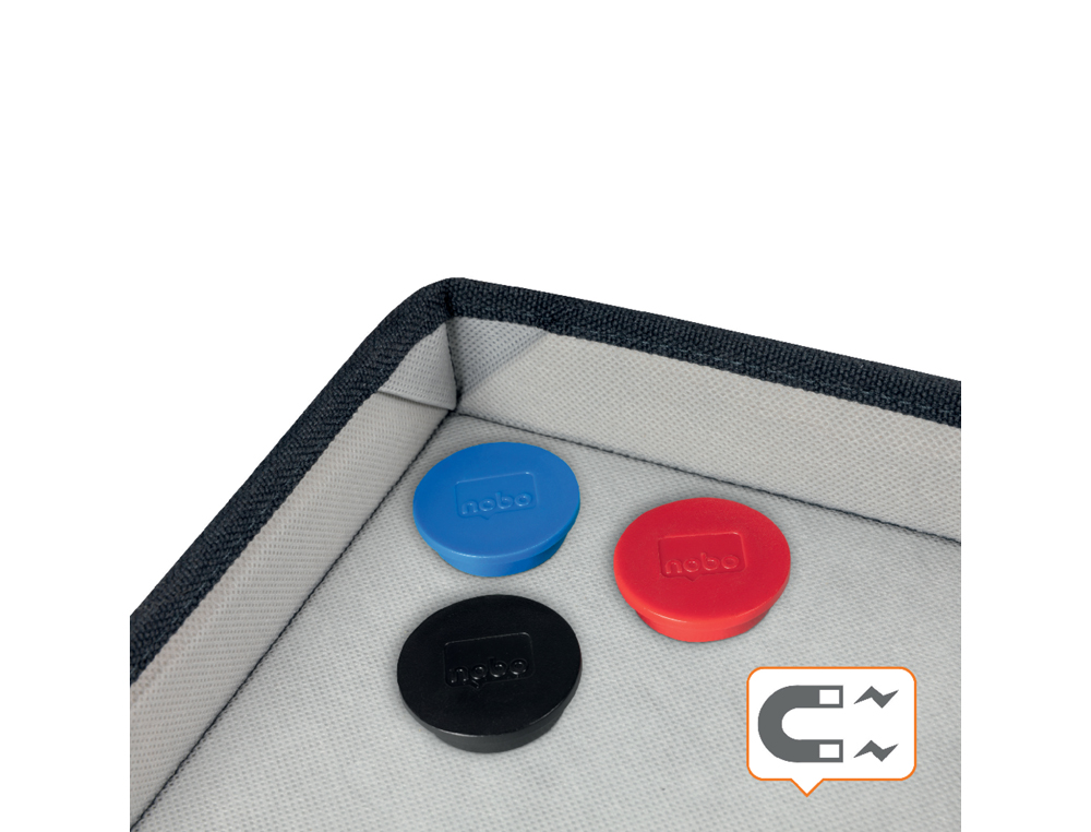 BOLSA KIT DE ACESSORIOS NOBO PARA QUADRO BRANCO 230X200X355 MM