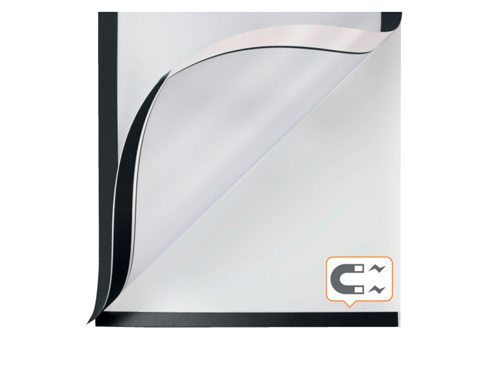 MOLDURA PORTA ANUNCIOS NOBO DIN A3 MOLDURA MAGNETICA AUTO ADESIVA COR PRETO PACK DE 2 UNIDADES