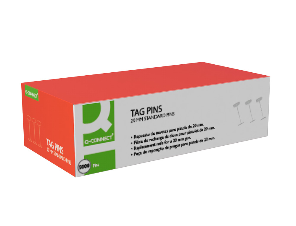 RECARGA DE NAVETES LIDERPAPEL PARA PISTOLA 20 MM CAIXA DE 5000 UNIDADES