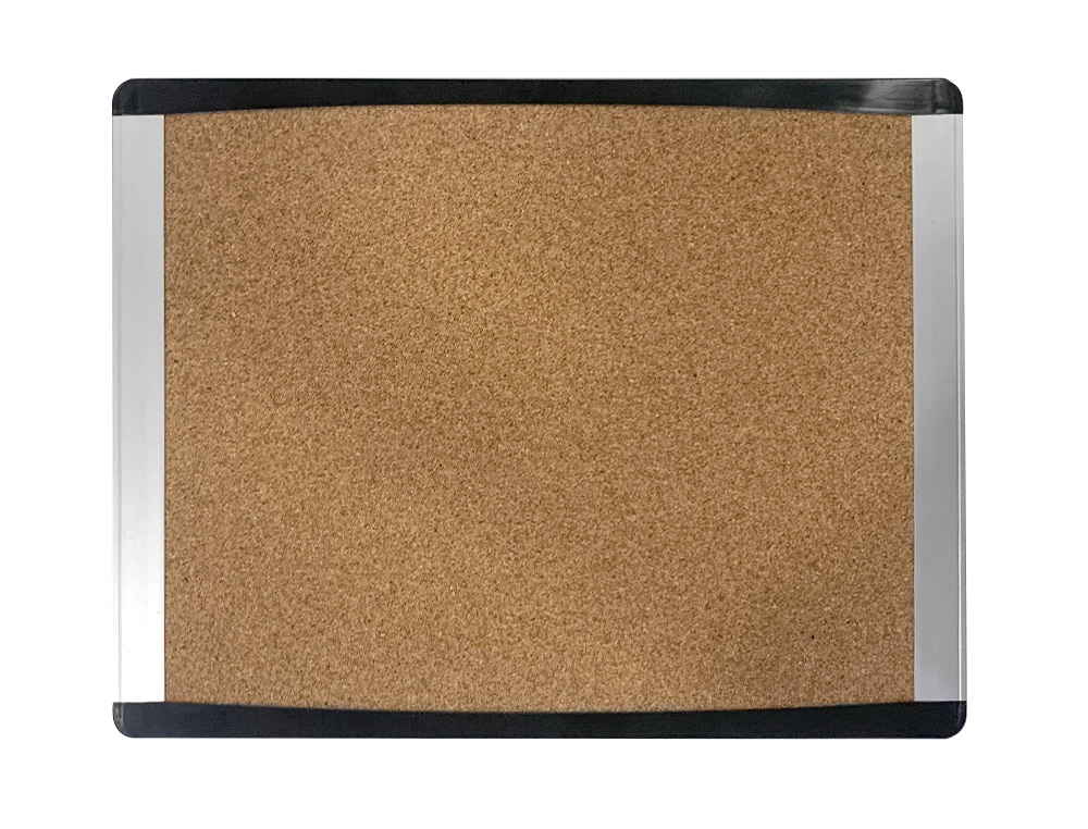 QUADRO CORTICA BI-OFFICE INKA RECICLADO MOLDURA DE ALUMINIO 355X280 CM