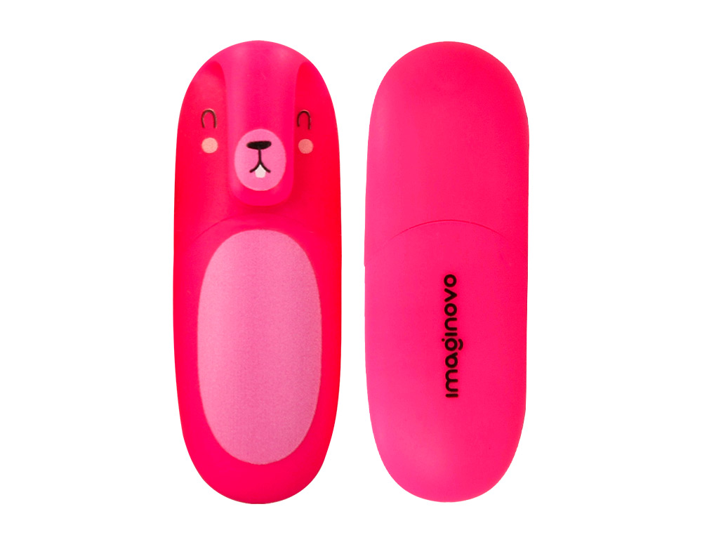 MARCADOR FLUORESCENTE IMAGINOVO SAFARI GLOW NEON ANIMAIS E CLIP EXPOSITOR DE 24 UNIDADES SORTIDAS