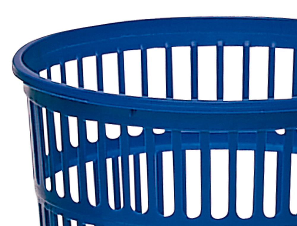CESTO DE PAPEIS Q-CONNECT PLASTICO 15 LITROS COR AZUL 285 X 290 MM