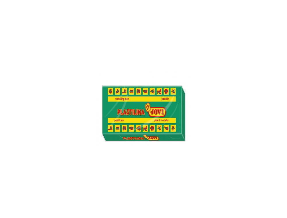 PLASTICINA JOVI 72 350 GR VERDE ESCURO