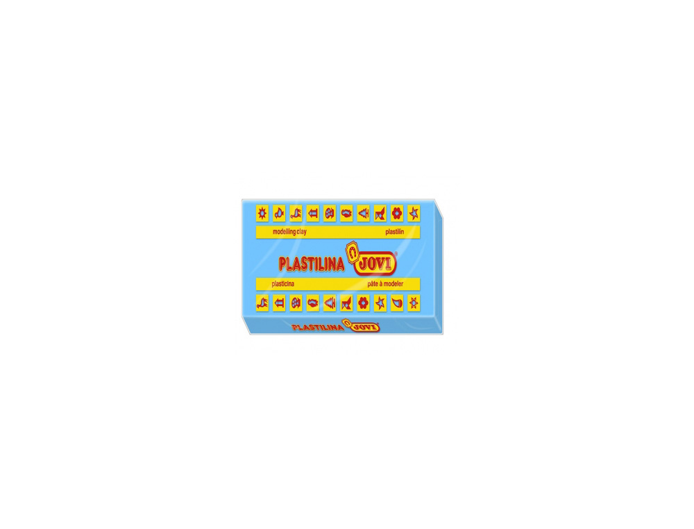 PLASTICINA JOVI 72 350 GR AZUL CLARO