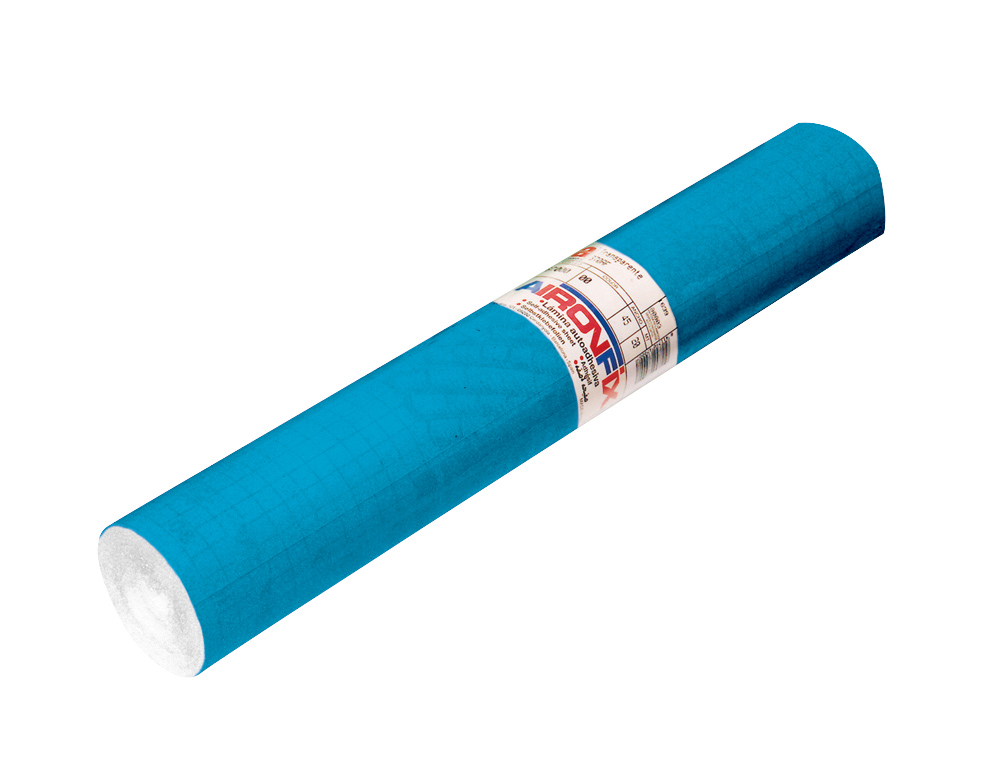 ROLO AUTOADESIVO AIRONFIX COR AZUL MATE MEDIO
