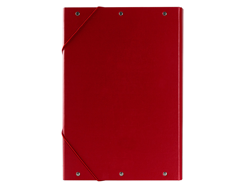 PASTA DE PROJETOS LIDERPAPEL LOMBADA 30MM VERMELHA