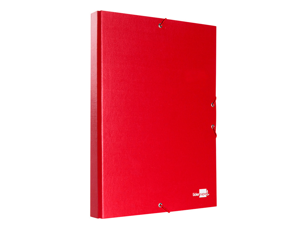 PASTA DE PROJETOS LIDERPAPEL LOMBADA 30MM VERMELHA