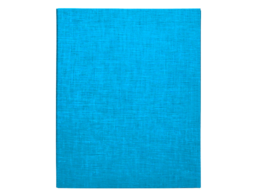 CAPA LIDERPAPEL PAPER COAT 4 ANEIS 25 MM FROSTY AZUL