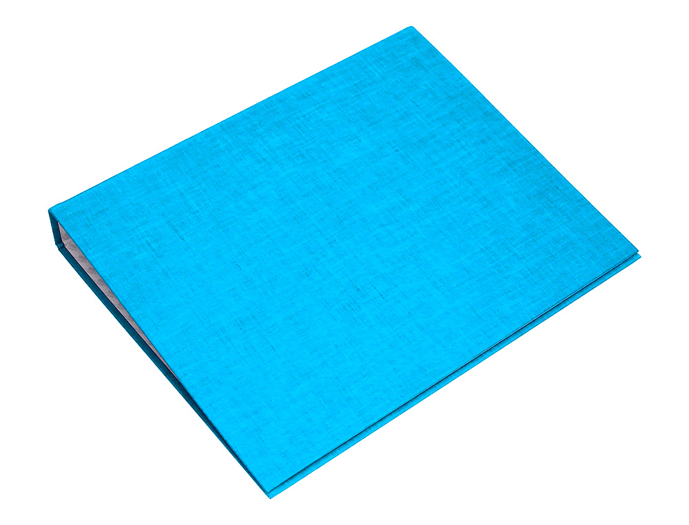 CAPA LIDERPAPEL PAPER COAT 4 ANEIS 25 MM FROSTY AZUL