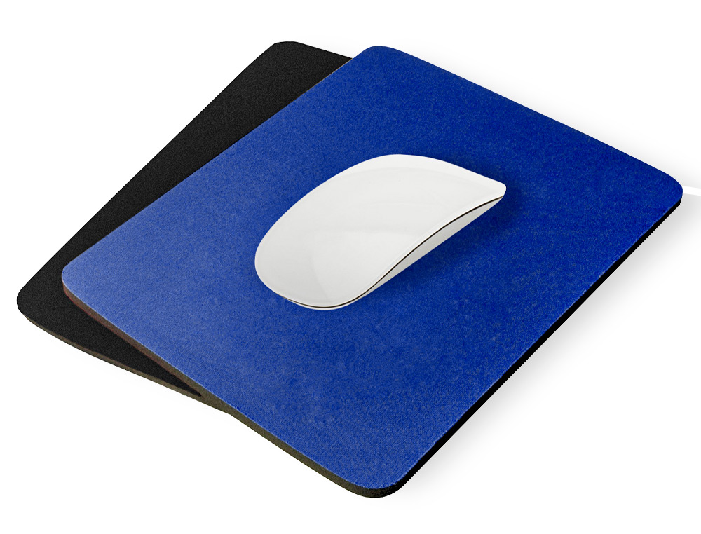 TAPETE PARA RATO Q-CONNECT AZUL 260X220X6 MM